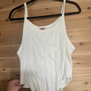 Free People Beach White Tank